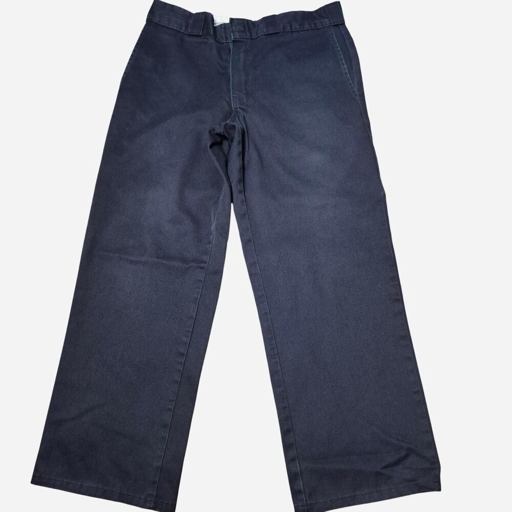 Dickies Men's Navy Trousers/Workpants Size 35X28